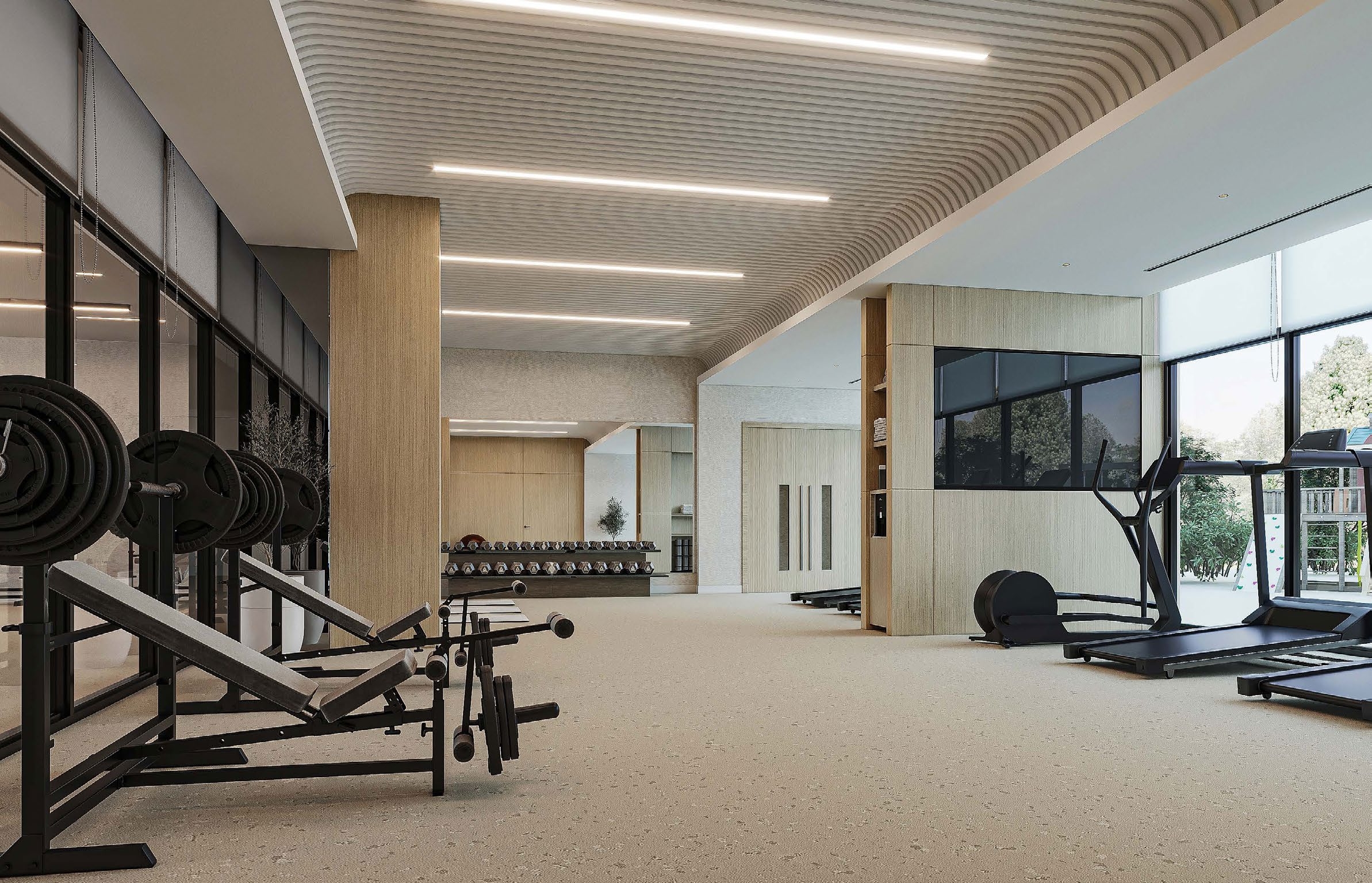 Modern Gym Facilities